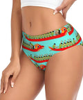 Seamless Stretch Womens Briefs Underwear Breathable Soft Fabric No Ride Up Comfort All Day XX Large Dragon Boat Inspired Style