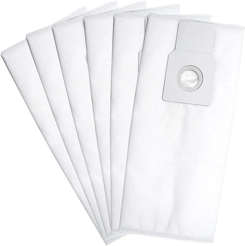 Image of Six Pack Type O Vacuum Dust Replacement Bags For Upright Vacuums That Use Type O Bags Compatible With 53294 50688 50690 Models Easy Install Durable Paper Bags For Clean Hassle Free Suction.