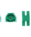Matchfit U-Pad Low Profile Clamp System For Dovetail Track Workholding On CNC Routers And Router Tables Built Tough For Inline Glue-Up Jig Fixture Hardware Kit 2-Pack CN-P4K2 components.