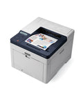 Top Shelf Color Printer With Hella Fast 30 Pages Per Minute Duplex Printing, 250 Sheet Capacity, Front USB access viewed from above.