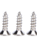 Three metal screws for Push Latch Cabinet Door Damper With Adjustable Ejection Stroke One Piece Inner Core Front And Rear Buckle Slick Push To Open