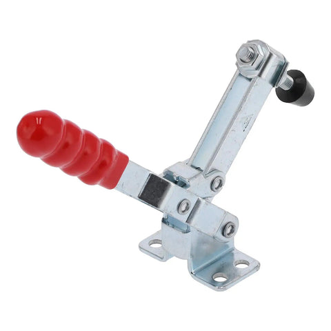 GH 11412 Toggle Clamp With Iron And Plastic Arrow Storage Case, Heavy Duty 440.9 Lb Holding Capacity, Quick Clamping Action For Welding