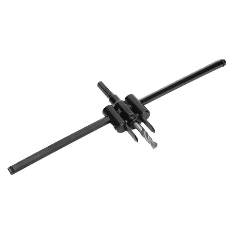 Heavy Duty Adjustable Hole Saw Kit With Double Blade Alloy Steel Cutter For Precise Wood And Plastic Board Drilling 30 To 300mm Diameters Fast DIY Woodworking Accessory Tool, adjustable hole cutter