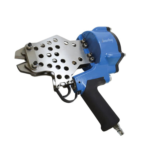 Beefy Pneumatic Bolt Cutter For 5mm To 6mm Wire, Heavy Duty Air Powered Wire Shears, ergonomic grip, stainless blade visible