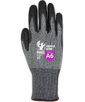 Touchscreen Friendly Level A6 Cut Resistant Work Gloves With 13 Gauge Hyperon Shell And Polyurethane Palm Coating For Dexterity