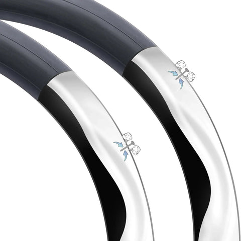Two self sealing bike inner tubes 20x1.75 to 2.125 AV32mm with Schrader Valve puncture-resistant