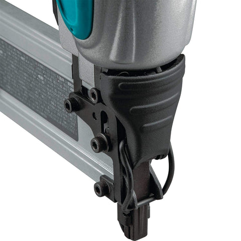 Renewed 18 Gauge Pneumatic Brad Nailer For DIY Pros, Drives Nails From Five Eighths To Two Inches, Narrow Nose for tight corners