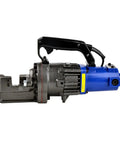 AOXHUGB Portable Electric Hydraulic Rebar Bender And Shear Cutter Machine With High Strength Steel Blades side view with compact design.