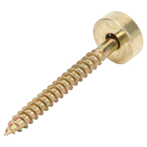Gold Neck Ferrule Set For Electric Guitars And Bass, 4 Pack Neck Joint Bushing With Screws, Metal Ferrule Bolts, Shims And Spacers, Rock Solid Connection, Easy Install Repair Parts gold screw and bushing