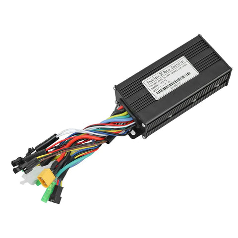 26A Sine Wave Brushless Motor Controller Kit With S900 LCD Display for electric bikes, showing wiring harness and connectors