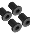 4 Piece Sliding Barn Door Track Spacers Replacement Carbon Steel Connector Hardware Kit For Garage, Farm, Basement Doors And DIY Sliding Door Projects