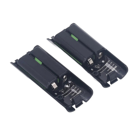 Two 2800mAh lithium batteries for 4 In 1 Remote Controller Charging Station Dual Remote Charger Dock with built-in USB ports.