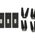 Spare Drone Battery Set 3.7V 1800mAh With Four Propeller Blades Kit For E88 E88PRO E525 E99 E99PRO P1 K3 S1 P8 RC UAV