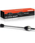 Built Tough Front Right Passenger Side CV Axle Shaft Assembly That Rolls Smooth On Hyundai Elantra And Coupe Cars From 2011 Through 2016 Automatic Transmission Setups with packaging.