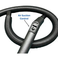 Pro Grade Replacement Vacuum Hose And Tool Set For Shop Vac And Ridgid Style Vacuums, 2 1/4 Inch Friction Fit Tank with control