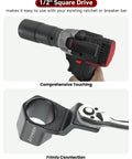 Close-up of Crank Arm Removal Tool Set For One Half Inch Drive Compatible With Honda And Acura Engines showing 19mm and 50mm sockets