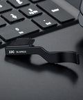 Deluxe Metal Thumb Up Grip For Fujifilm X Pro 3 X Pro 2 X Pro 1 Mirrorless Cameras With Hot Shoe Mount on laptop keyboard.