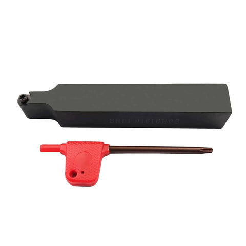 11 Piece RPMT08T2MOE R4 Indexable Carbide Milling Inserts With Five Eighth Inch Shank Holder SRDPN1616H08 with T15 wrench