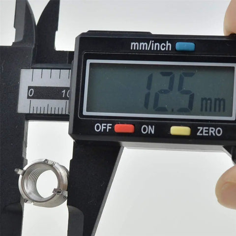 Caliper measuring Key Locking Thread Inserts For Repair Stripped Internal Threads Restore Strength In Industrial Equipment