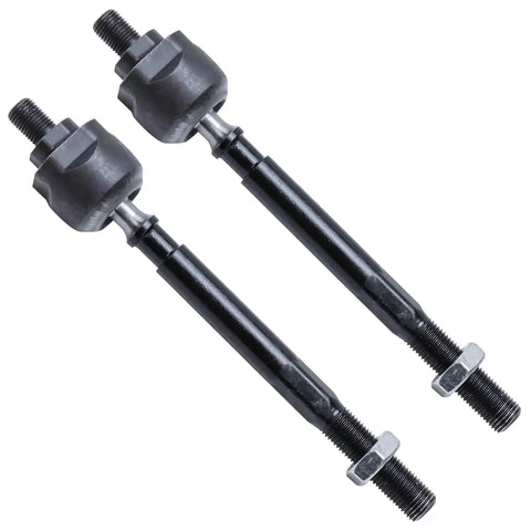 12 Piece Front Suspension Kit for 1997 1998 1999 2000 2001 Honda CR V Ready to Roll With Front Outer and Inner Tie Rods, Front Lower Ball Joints, Sway Bar Links, and Rack and Pinion Tie Rod Boots; black steel tie rods