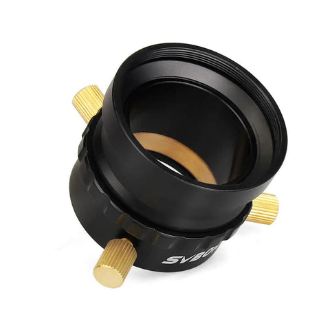 1.25 Inch Focuser Adapter For Reflector Telescopes M42x0.75 Thread All Metal Eyepiece Adapter with three locking screws