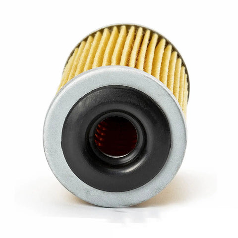 Front view of transmission filter with gasket for Mitsubishi Mirage Nissan Micra Swift, Direct Fit Drop In 2921A007 RE0F11A.