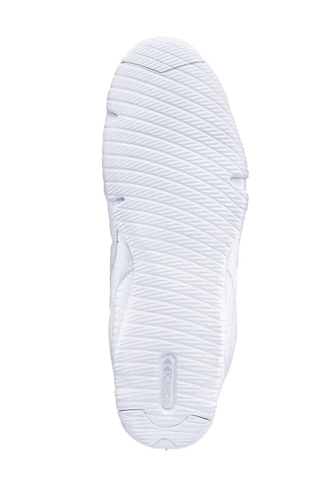 Sole of Stellarlyte Women's Cheer Shoe White Size 8.5 for Competition and Sideline Game Day Ready with Enhanced Foot Strike