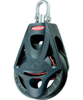 55mm Orbit Ball Bearing Unit Single with Becket and Swivel Head for High Performance Sailing, featuring black lightweight marine block.