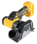 Industrial Workhorse Cordless Angle Grinder With 20000 Rpm Motor featuring ergonomic grip and quick disc swap for heavy cutting.