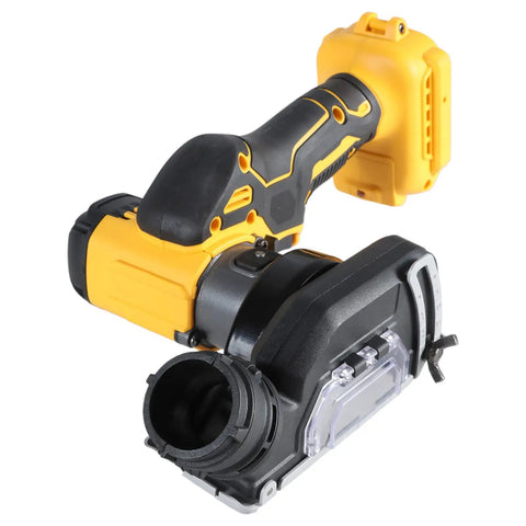 Heavy Duty Brushless Angle Grinder 20V 550W 3 Inch Cordless Power Tool with smooth grip and powerful design.