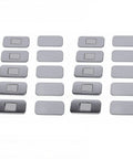Ultra Strong Magnetic Cabinet Catch For Kitchen, Bathroom And Wardrobe Doors, Stainless Steel With Brushed Finish set