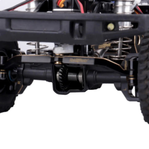 24T And 12T Steel Helical Gear Set For 1/18 Traxxas TRX4M Crawler Front And Rear Axles Upgrade CNC Machined Steel For Durability