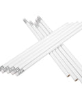 Carpenter Marking Pencils With Eraser Dope 10 Pack White Round Wood Graphite Pencils For Construction Woodworking Office And School Use Pro DIYer Favorite For Clean Erases And Precise Marks