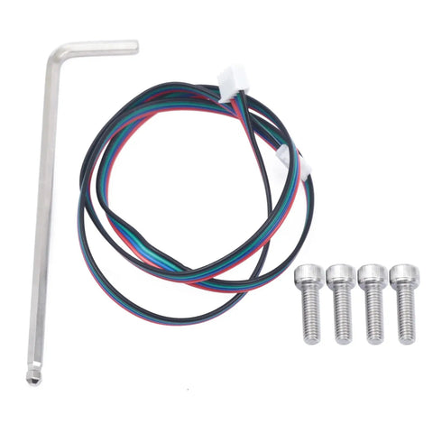 Hex key, wiring, and screws for Z Axis Sliding Table For CNC Routers With Stepping Motor And 52mm Spindle Fixture