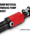 Close-up of Heavy Duty Twenty Ton Three Jaw Hydraulic Puller Smooth Extracting Beast with oil return valve feature.