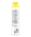 Straight Up Fresh Lemon Furniture Polish Spray That Cuts Through Grime Cleans Hard And Shields Sealed Wood Leather Granite For A Slick Superb Finish With Zero Waxy Buildup In Every Bottle 9.7oz label on back of spray bottle.