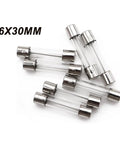 6x30mm fuses for 24 Value Glass Fuse Kit With 180 Pieces Fast Blow 250V Assortment For Holiday Lights Mini LED Decor