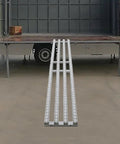 Unloading Conveyor Chute Foldable 78.74 By 11.81 Inch Portable Conveyor Roller extended from truck, light duty belt table.