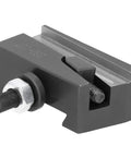 250 107 Quick Changing Tool Post Holder Built Tough For CNC Lathes High Carbon Steel Machining Fixture For Metalworking Heavy Duty Lathe Accessory High Strength Industrial Grade, side view