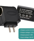 No Hassle Heavy Duty Automotive Power Converter Steps Down AC 220V To DC 12V Right Out Of Your Cigarette Lighter Port with electrical specs