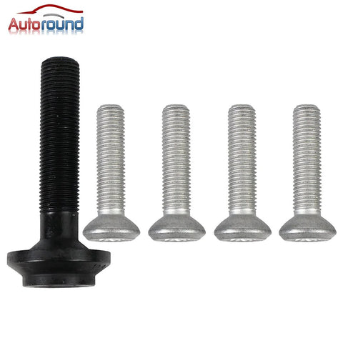 Front And Rear Wheel Bearing And Hub Assembly For Audi 2008 To 2015 A4 A5 A6 A7 Quattro Allroad Q5 RS5 S4 S5 S6 S7 S8 SQ5 AWD Drop In Fit Replacement High Quality bolts