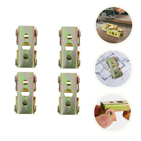 Stainless Steel Magnetic Welding Panel Clamps Set Adjustable Corner Fixtures Built Tough 4 Piece Magnetic Fixture Grips for Metal Fabrication
