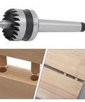 Durable Steel MT1 Mt2 Live Center Bearing Tailstock For Wood Turning Metalworking Lathe Tool 45# Steel Spindle Support Smooth Rotation close-up