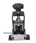 Heavy Duty Wire Stripper Machine Electric Manual Dual Mode Alloy Steel Construction Compact Portable Stripping Tool For 0.04 To One Inch Wires top view with adjustable knob.