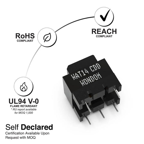 4 Pack Pro Grade Audio Isolation Transformer 600 Ohms To 600 Ohms 1:1 Ratio, EI Core, UL94 V-0 Flame Retardant Component