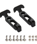 Rubber Flexible T Handle Hasp Draw Latch 2 Pack For Tool Boxes Coolers Golf Carts And Engineering Machine Hoods UV Resistant