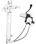 Rear Left Power Window Regulator With Motor Assembly Replacement For Buick Century And Buick Regal 1997 To 2005 Oldsmobile Intrigue 1998 To 2002 Direct Fit Left Side Window Regulator, showing full assembly with motor and cables