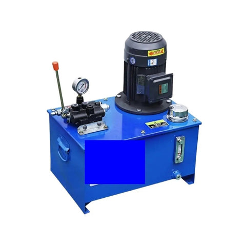 Super Heavy Duty Small Electric Hydraulic Power Pack Station Unit System With 380V Lifting Press Oil Pump Motor, compact carbon steel construction