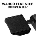 Flat Pedal Converter With Self Locking Mechanism, Ultra Lightweight Anti Slip Pedal Cover For Wahoo SpeedPlay, Black, Easy Inside Out Install