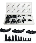 Heavy Duty Alloy Steel Torx Screws providing rock solid grip and precision fitment for auto repairs and industrial builds, assorted sizes.